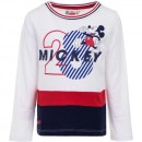 Παιδική μπλούζα Disney Mickey λευκή-κόκκινη για αγόρια (3-8 ετών)