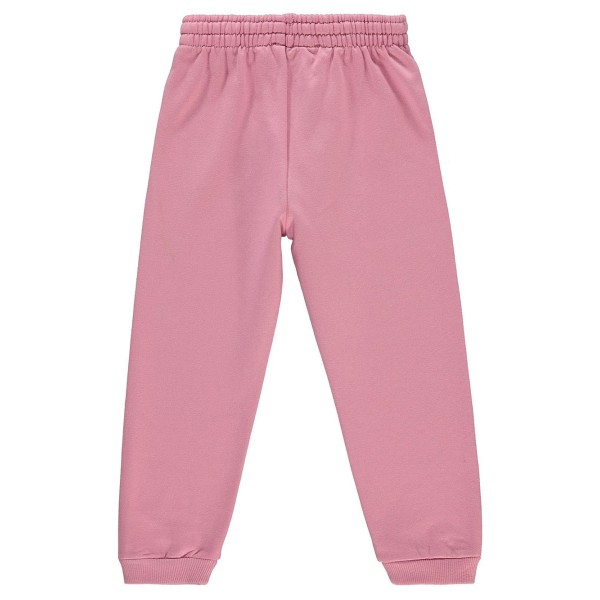 Παιδικό παντελόνι φόρμας ροζ σκούρο για κορίτσια (4-10 ετών)