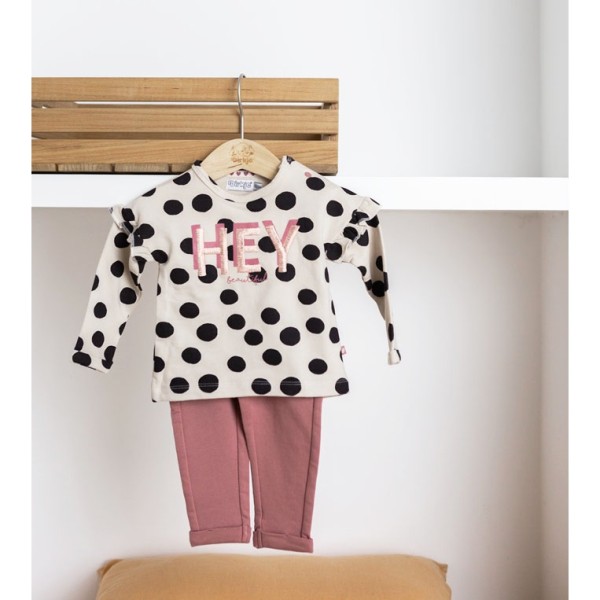 Παιδικό παντελόνι φόρμας σάπιο μήλο για κορίτσια Dirkje F40280-35 (1-4 ετών)