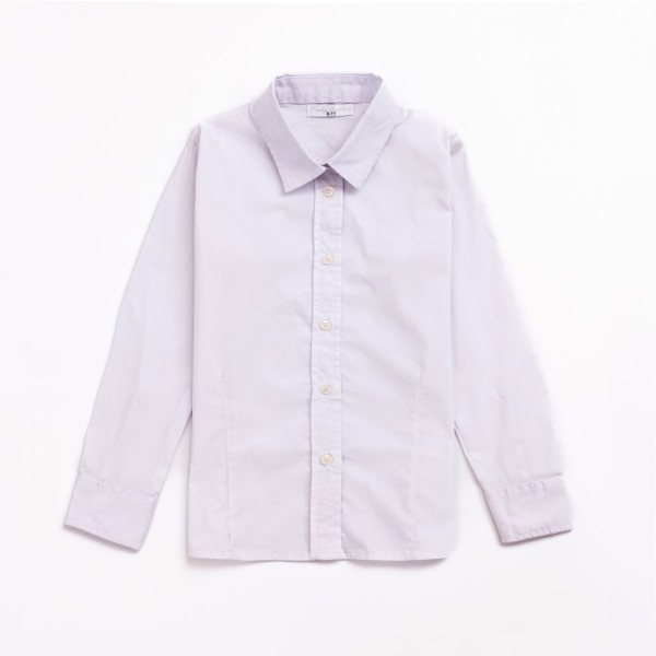 Παιδικό πουκάμισο παρέλασης λευκό Funky 224-508100-1 για κορίτσια (8-14 ετών)