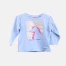 Παιδικό σετ μπλούζα κολάν γαλάζιο μαύρο Joyce 2361145 για κορίτσια (1-5 ετών)