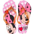 Παιδικές σαγιονάρες ροζ Disney Minnie για κορίτσια (29-34)