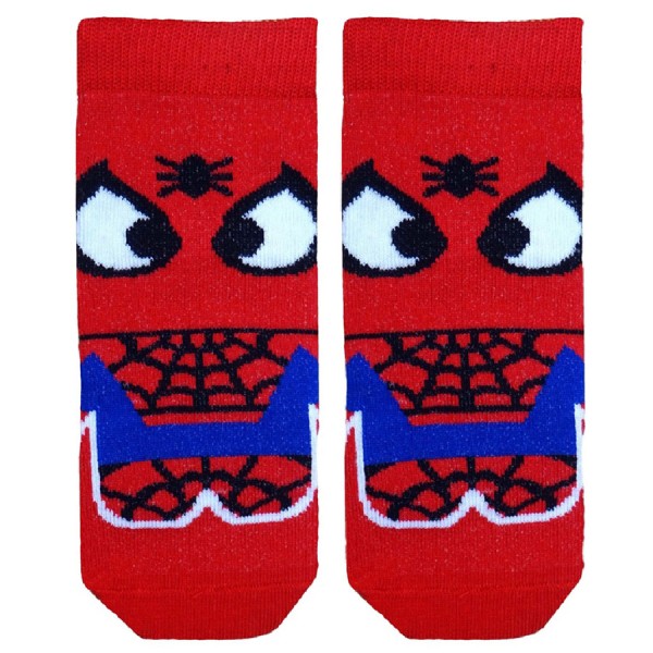 Παιδικές κάλτσες σχέδιο "spiderman" κόκκινο-μπλε