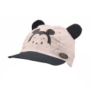 Καπέλο με αυτάκια μαύρο-ροζ 'KASANDRA' για κορίτσια