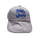 Παιδικό καπέλο τζοκεi baby shark γκρι για αγόρια