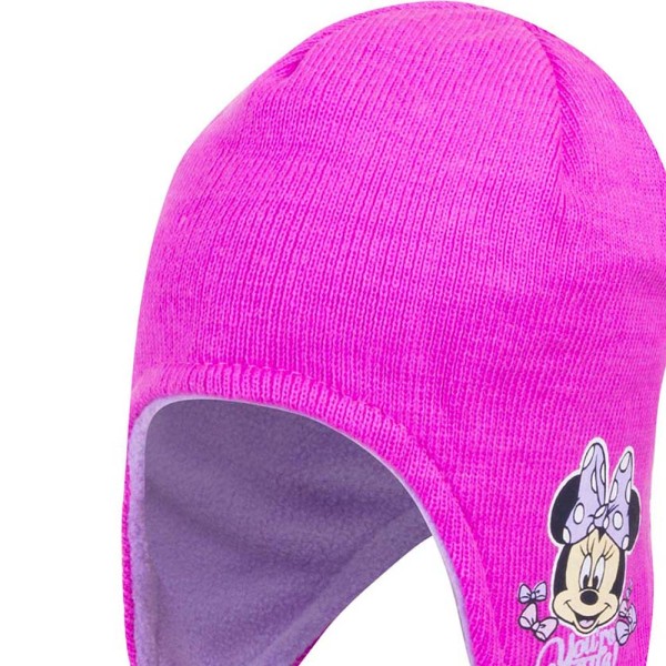 Βρεφικό σκουφάκι Disney Minnie φουξ για κορίτσια (48-50)