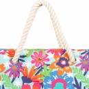 Τσάντα θαλάσσης με πολύχρωμα λουλούδια για κορίτσια amazonia Tuc Tuc 11349293