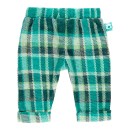 Βρεφικό παντελόνι καρό πράσινο για αγόρια Boboli 123130-9611 (6-12 μηνών)