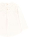 Παιδική μακρυμάνικη μπλούζα εκρού για κορίτσια Boboli 223131-1111 (2-6 ετών)