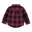 Παιδικό πουκάμισο μακρυμάνικο καρό κόκκινο για αγόρια Boboli 301105-9411 (2-6 ετών)