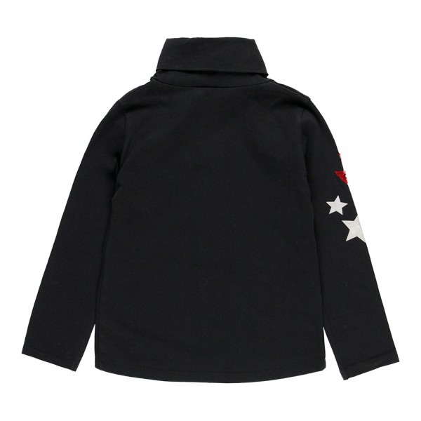 Παιδική μπλούζα μαύρο για κορίτσια Boboli 433066-890 (8-14 ετών)