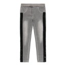 Παδικό παντελόνι τζιν γκρι για κορίτσια Boboli 443146-GREY (8-14 ετών)