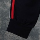 Παιδικό σετ ζακέτα με παντελόνι φόρμας κόκκινο-μπλε για αγόρια (4-6 ετών)