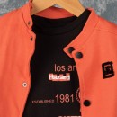 Παιδικό σετ γιλεκό κεραμιδί με t-shirt μαύρο και παντελόνι φόρμας κεραμιδί Goldclass 2919 (2-6 ετών)
